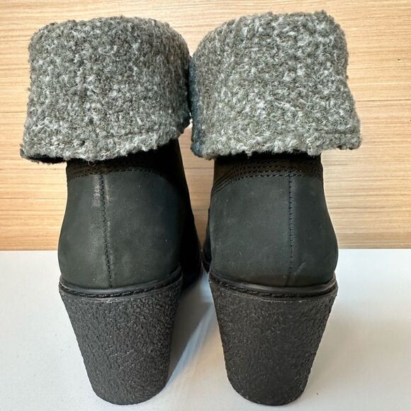 NEW Timberland Earthkeepers Amston Roll Top Women's Boots Black - 8 - Picture 5 of 11